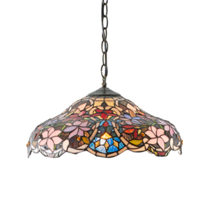 Interiors 1900 64325 Sullivan Tiffany Medium 1 Light Ceiling Pendant Light