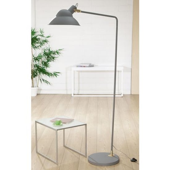 Countryside Floor Lamp In Grey