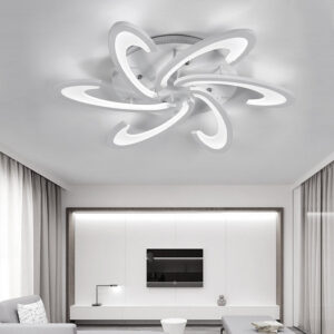 Modern LED Ceiling Light with Arc Spreading – Non-Dimmable