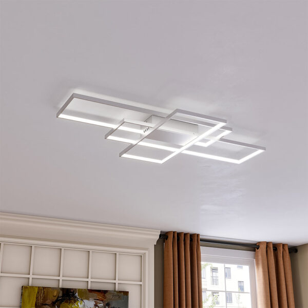 Modern Rectangular LED Ceiling Light Non-Dimmable 89W/113W